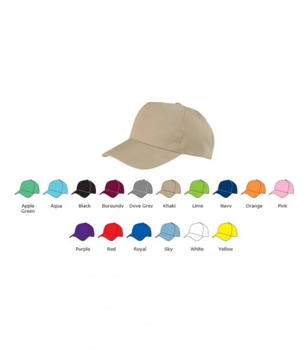 Result RC084 Boston Panel poly/cotton Printers Hat